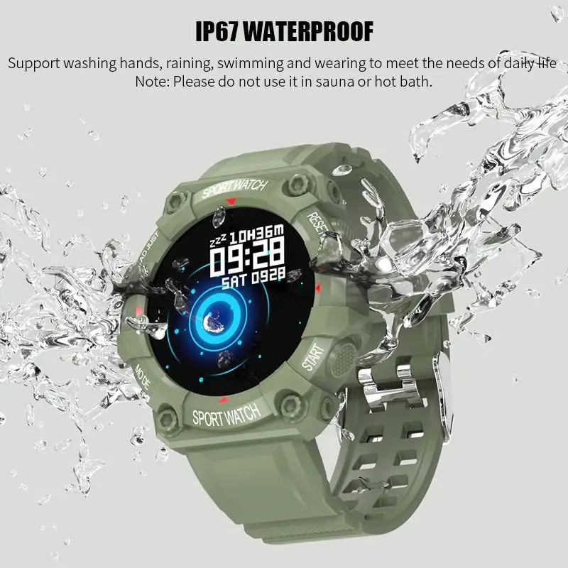 FD68 New Smart Watches Men Women Bluetooth Smartwatch 